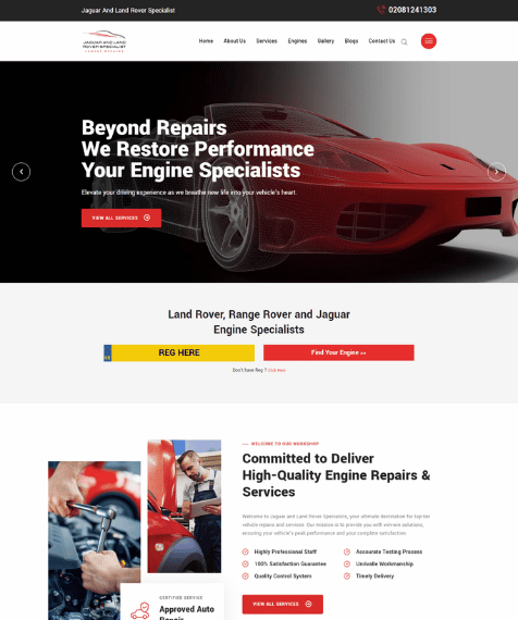 website designing portfolio SparxByte